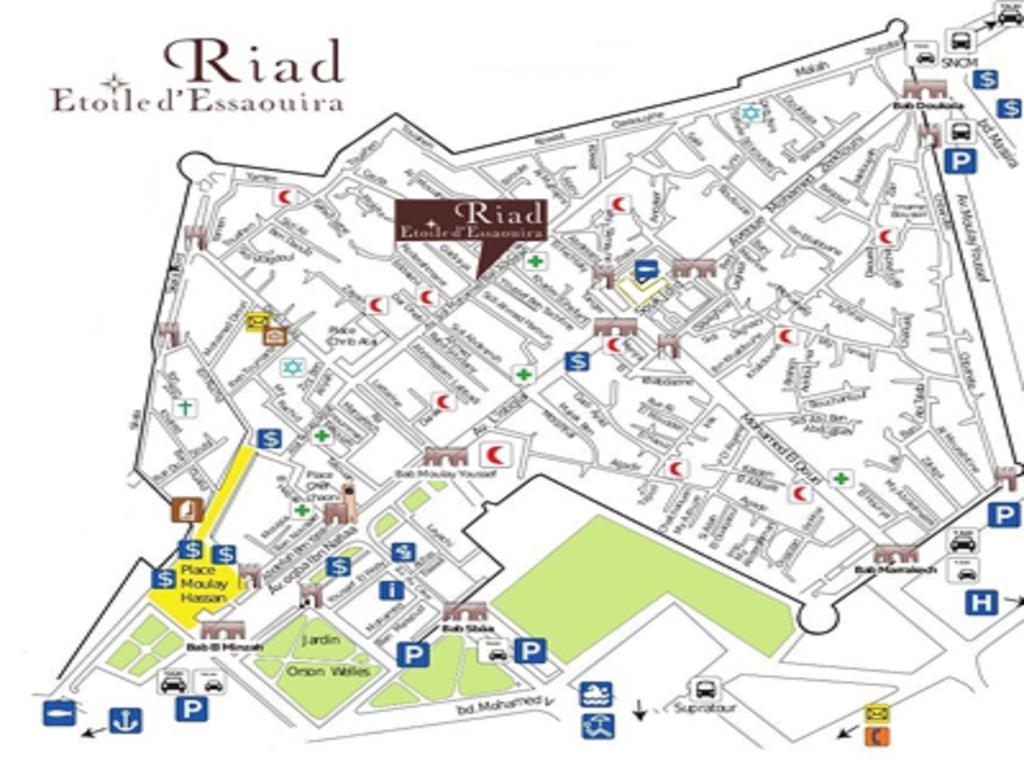 Riad Etoile D'As-Sawíra Exteriér fotografie